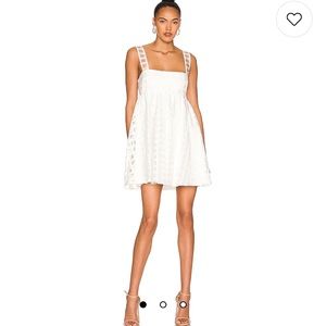 Amanda Uprichard Russo Dress White check